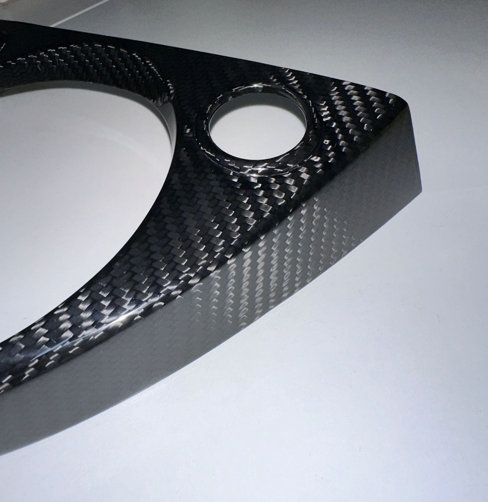 Cover in carbonio cambio (per Fiat Abarth 500 Restyling, 595 695)