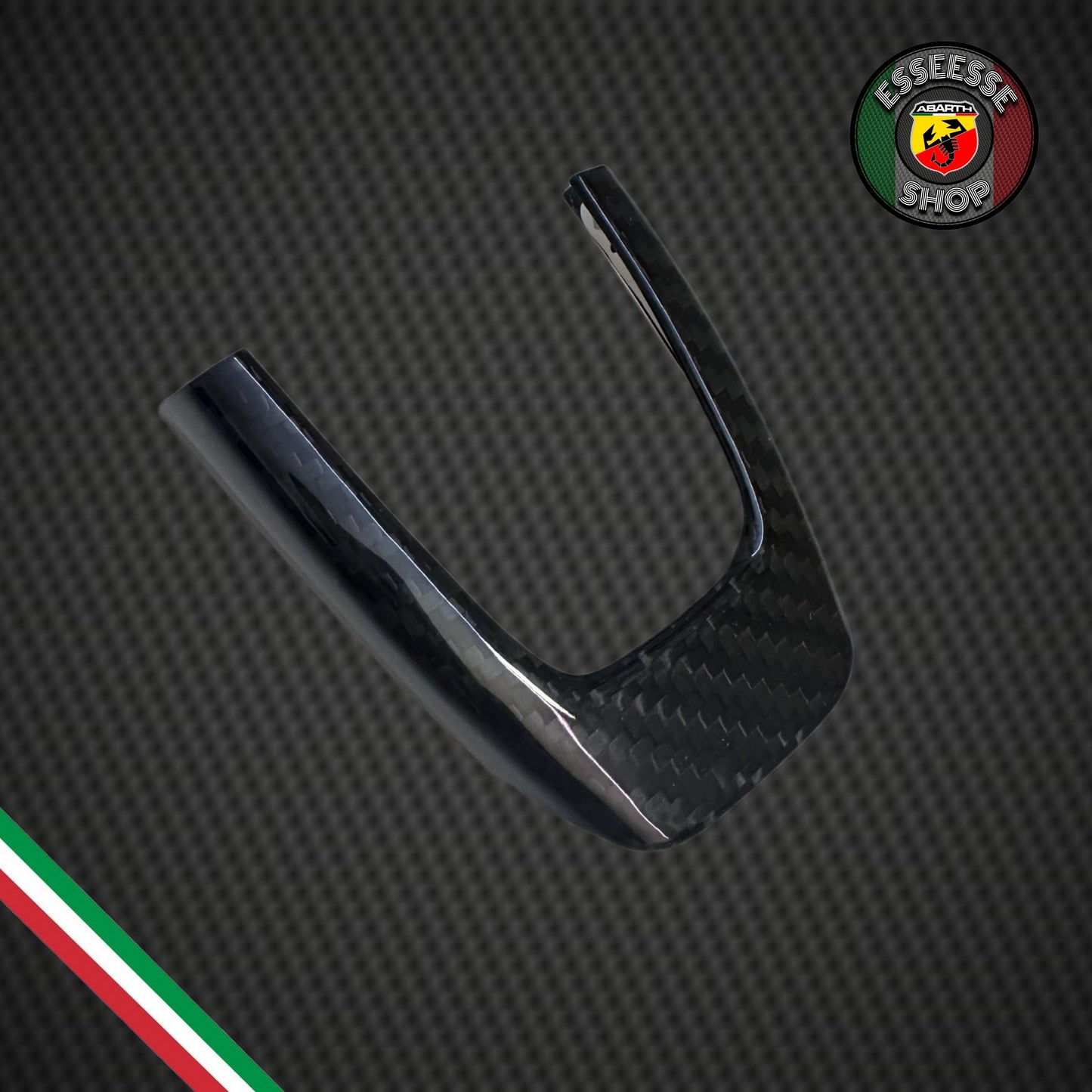 Cover in carbonio parte inferiore volante (per Fiat Abarth 500 Pre-Restyling, 595, 695)