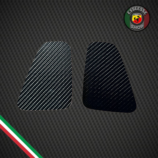 Placchette in carbonio fanali posteriori (per Fiat Abarth 500, 595, 695)