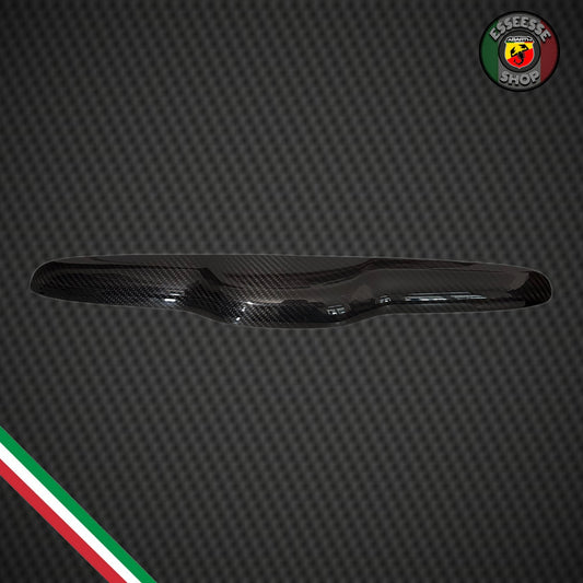 Cover in carbonio maniglia baule posteriore (per Fiat Abarth 500, 595, 695)