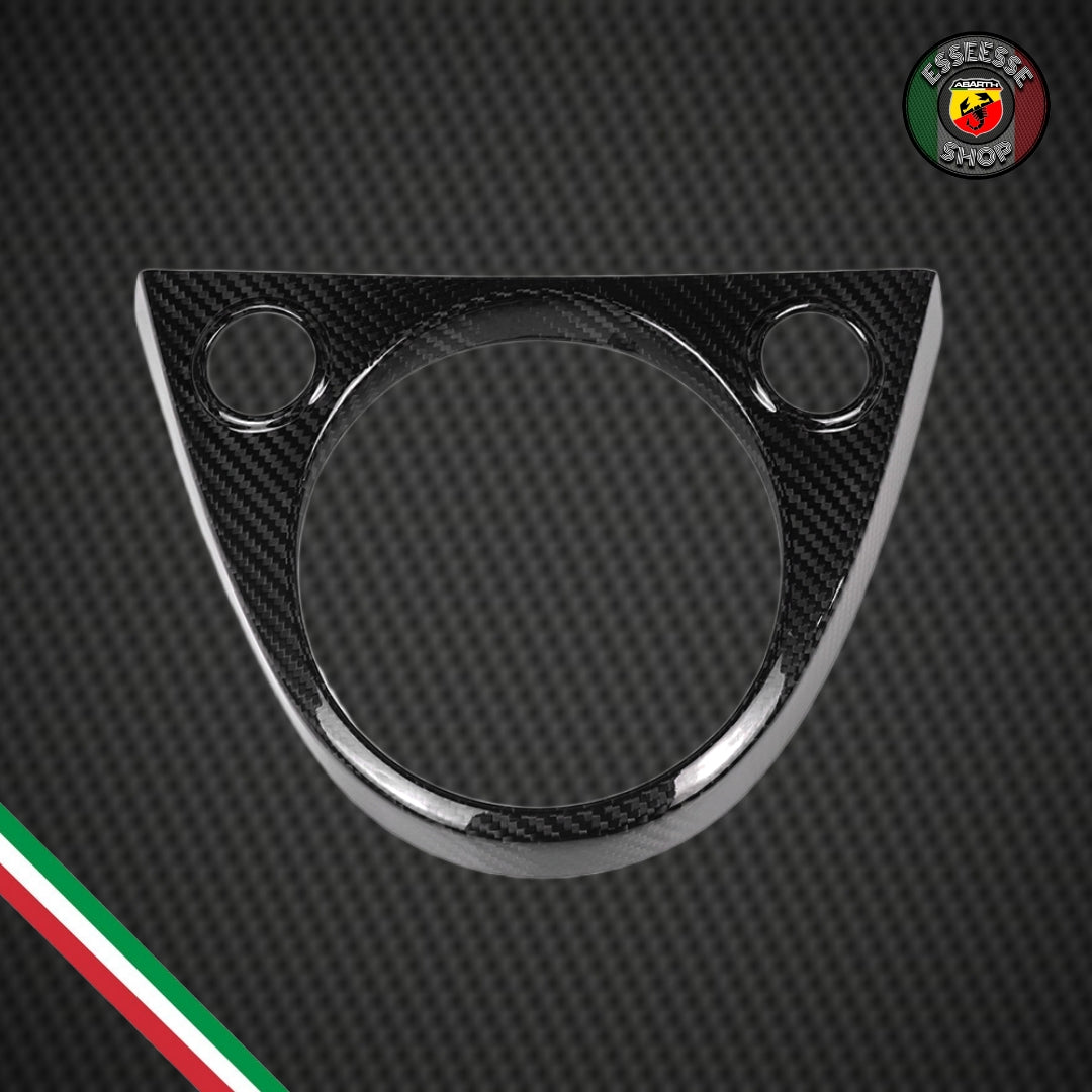 Cover in carbonio cambio (per Fiat Abarth 500 Restyling, 595 695)