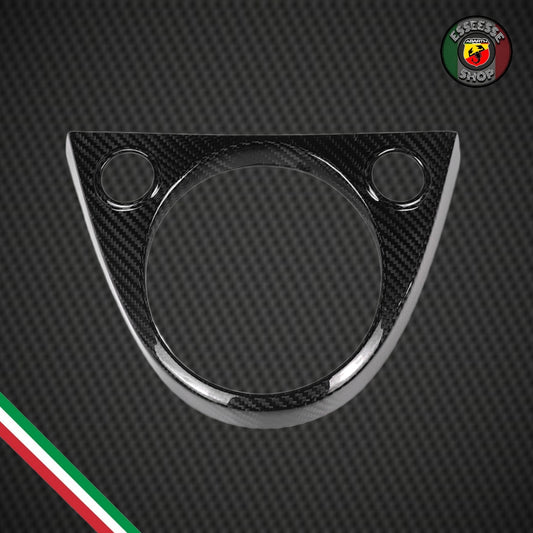 Cover in carbonio cambio (per Fiat Abarth 500 Restyling, 595 695)