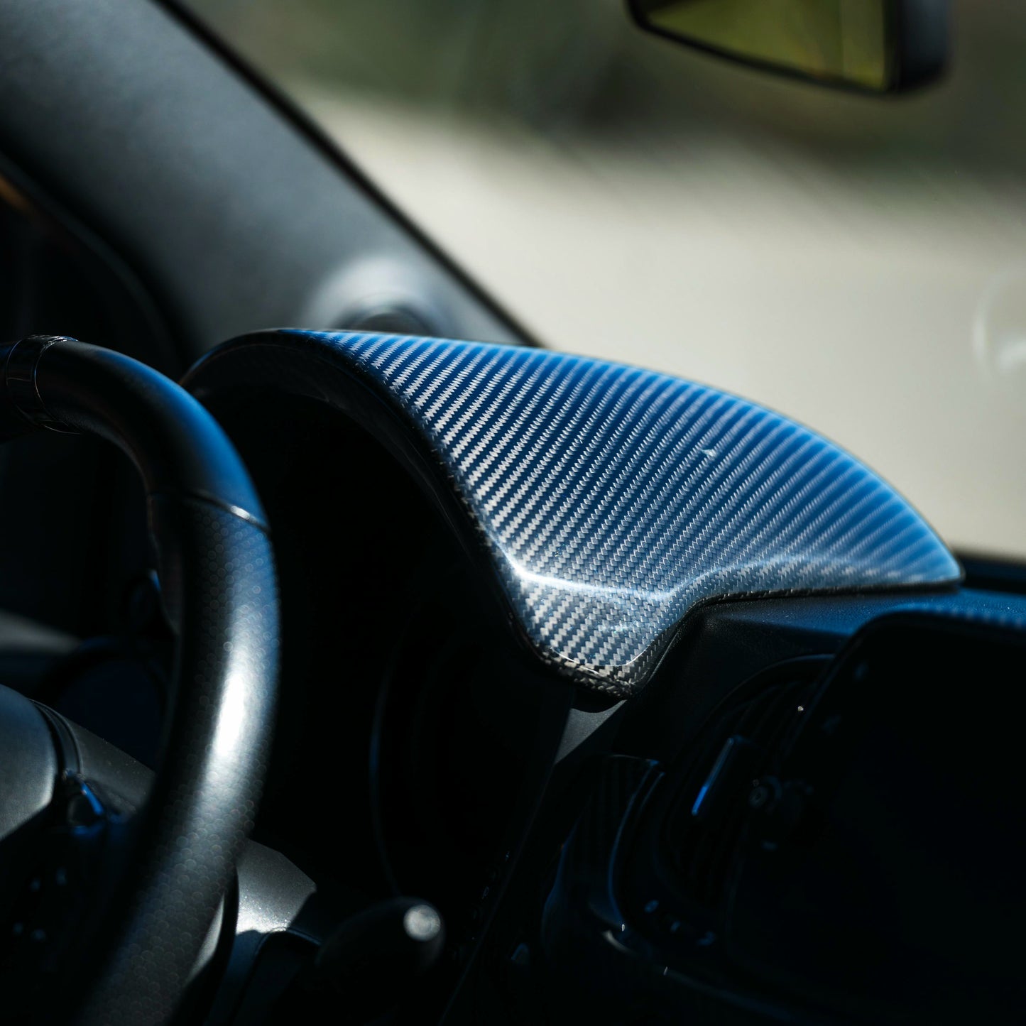 Cover in carbonio cupolino (per Fiat Abarth 500, 595, 695)