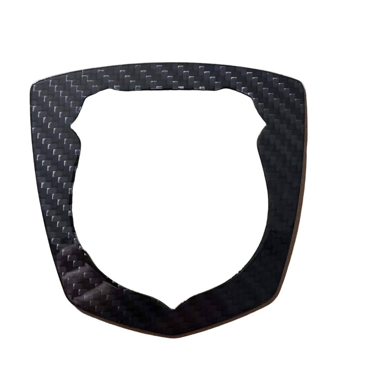 Cover Logo Anteriore in Carbonio Vero per Fiat 500 Abarth 595 695 500