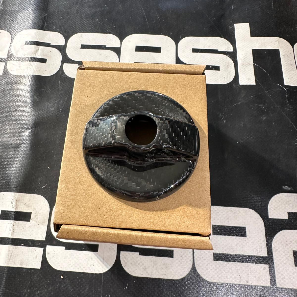 Cover Tappo Carburante in Carbonio Vero Abarth 500 595 695 Fiat 500