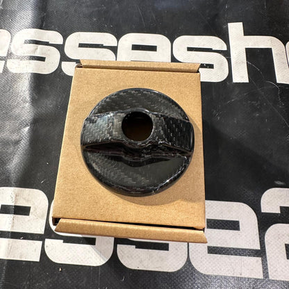 Cover Tappo Carburante in Carbonio Vero Abarth 500 595 695 Fiat 500