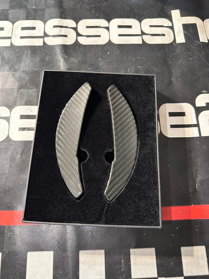 Paddle volante cambio MTA palette in Carbonio Vero Abarth 500 595 695