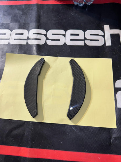 Paddle volante cambio MTA palette in Carbonio Vero Abarth 500 595 695