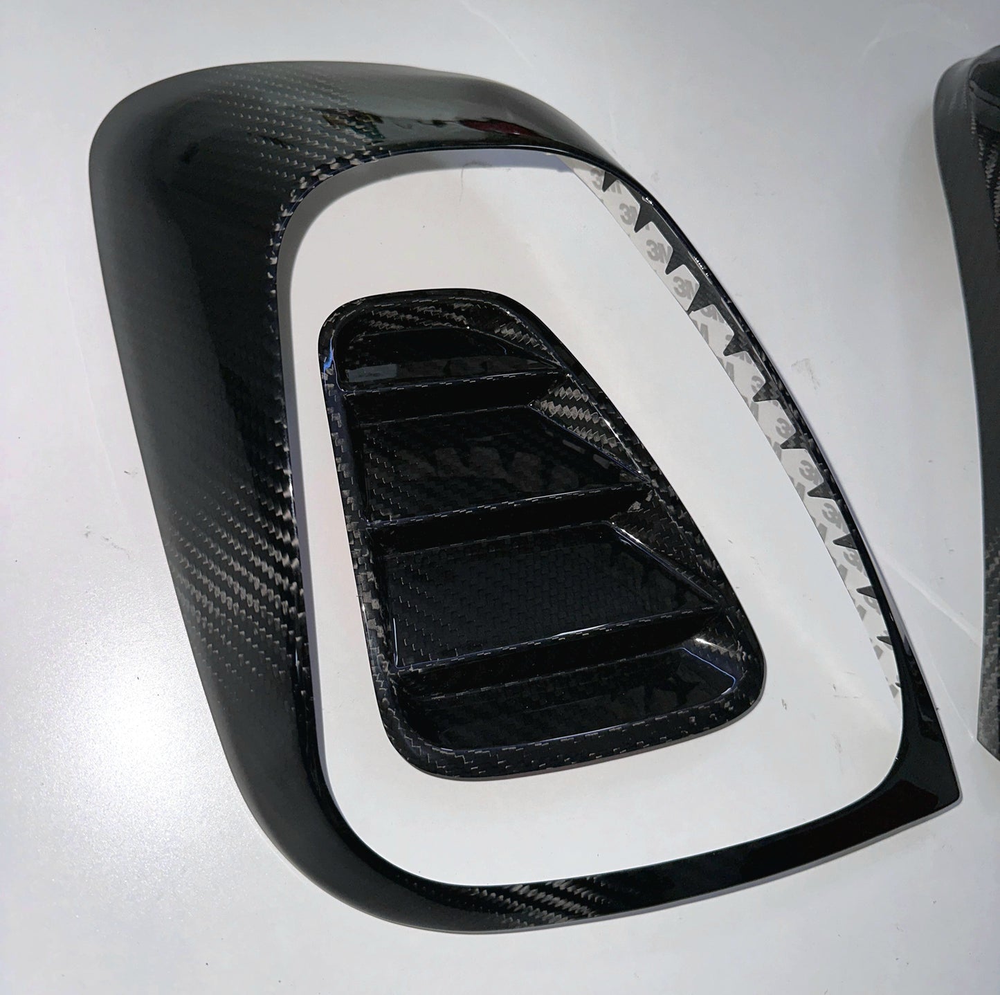 Set di cover in carbonio fanali posteriori racing (per Fiat Abarth 500 Restyling, 595, 695)