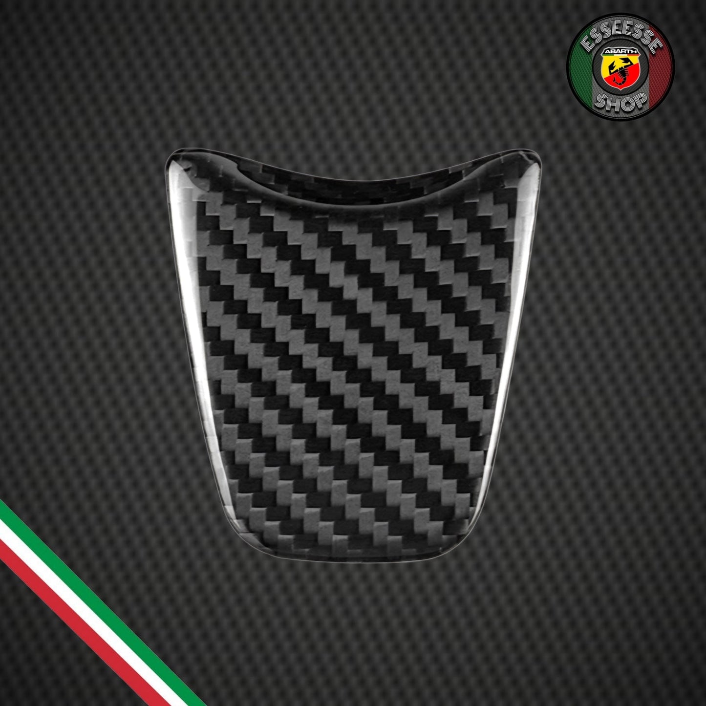 Inserto in carbonio volante (per Fiat Abarth 500 Pre-Restyling, 595, 695)