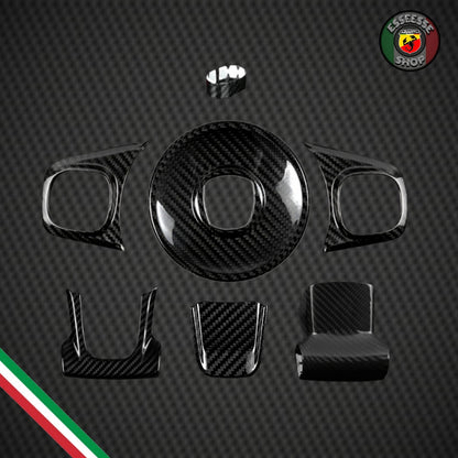 Set di cover in carbonio trasformazione volante modello restyling (versione piena)