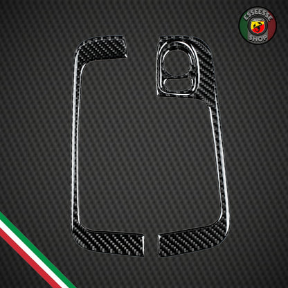 Cover resinate in carbonio portiere interne (per Fiat Abarth 500, 595, 695)