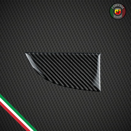 Cover resinata in carbonio cruscotto lato guidatore (per Fiat Abarth 500, 595, 695)