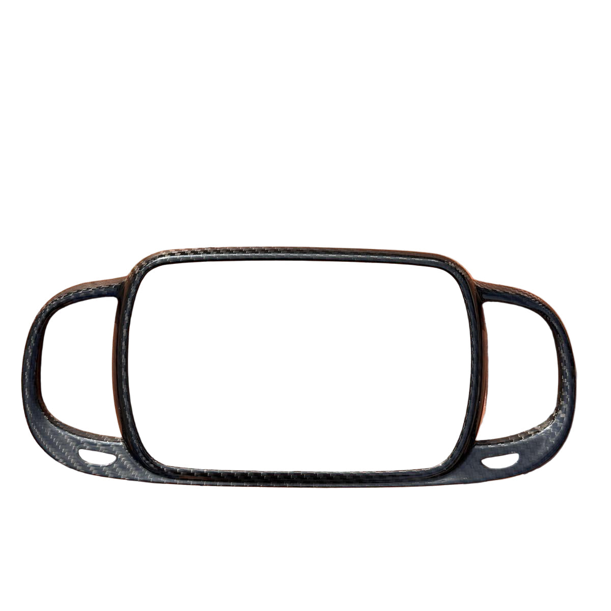 Cover Autoradio 7'' Cornice Completa In Carbonio Vero per Abarth 595 695