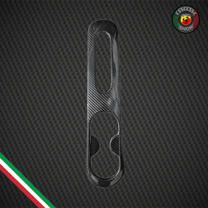 Cover in carbonio tunnel freno a mano (per Fiat Abarth 595 e 695 Restyling)