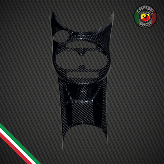 Cover in carbonio tunnel centrale (per Fiat Abarth 500 Restyling, 595, 695)