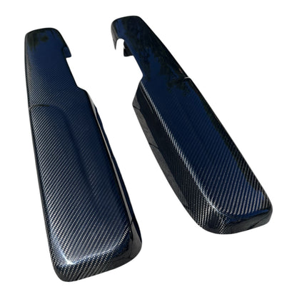 Set di cover in carbonio interno sportelli (per Fiat Abarth 500 Restyling, 595, 695)