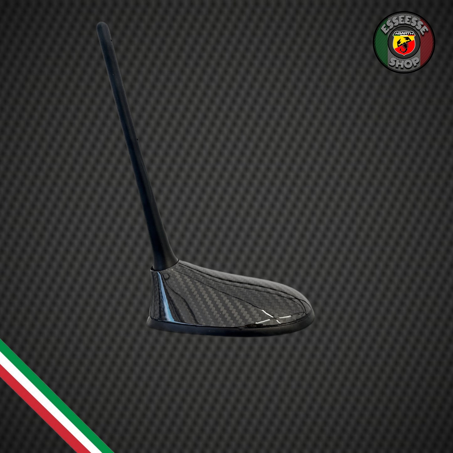 Cover in carbonio antenna (per Fiat Abarth 500 Restyling, 595, 695)