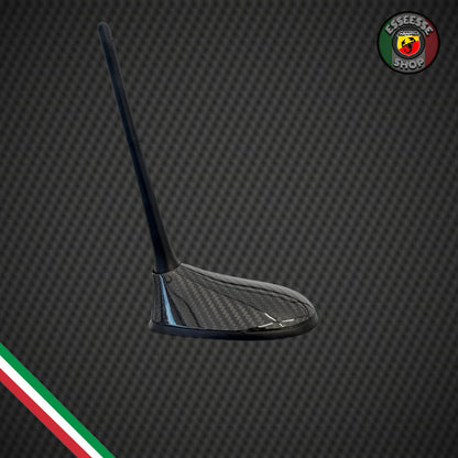 Cover in carbonio antenna (per Fiat Abarth 500 Restyling, 595, 695)